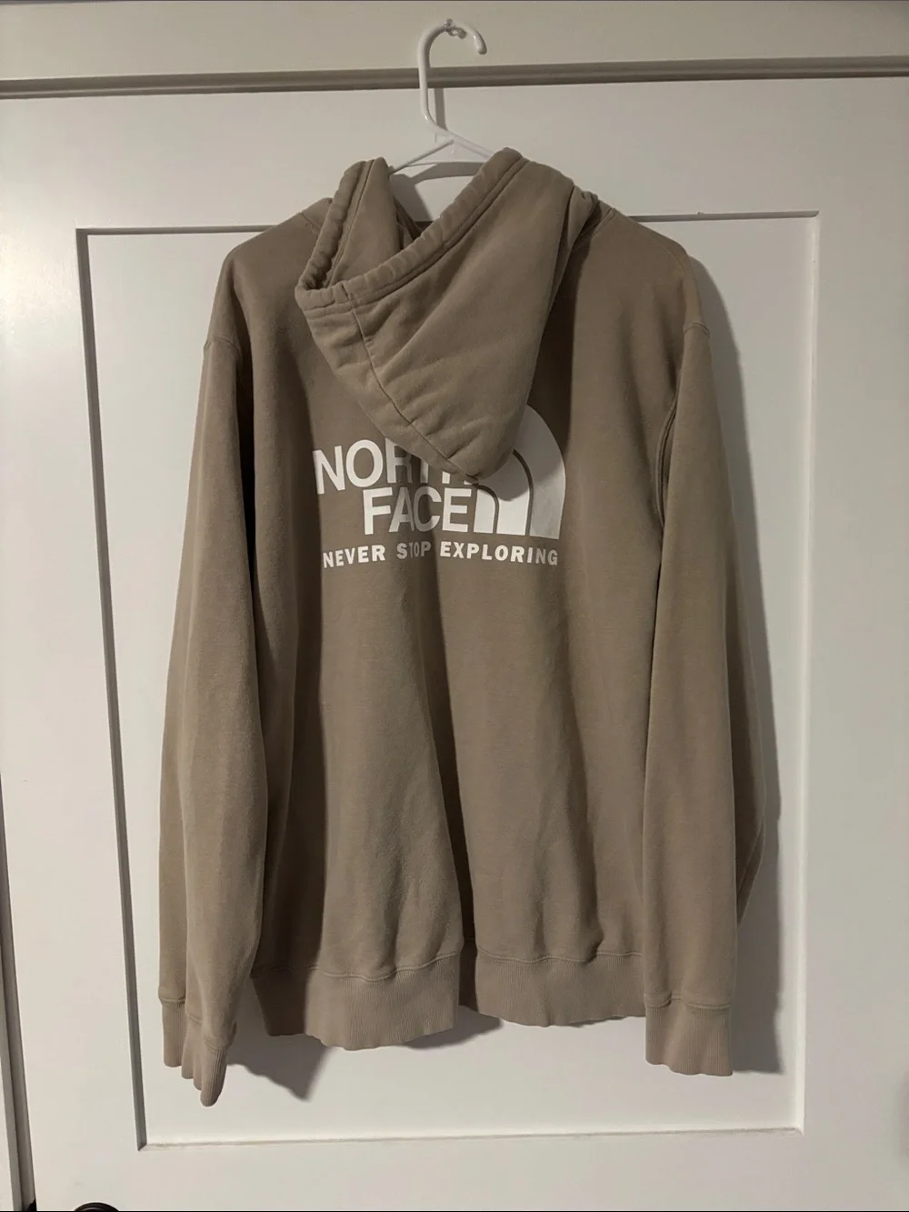 The North Face Men's Pullover Hoodie - Taupe/Cream